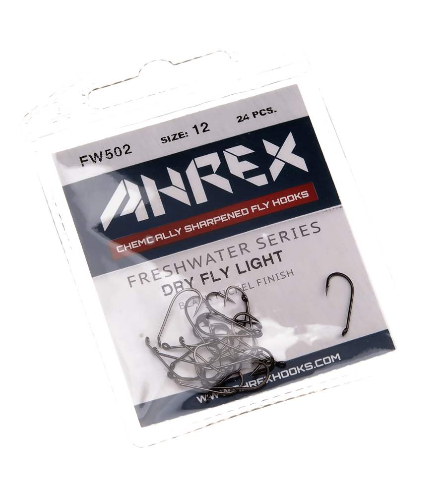 Ahrex FW502 Dry Fly Light Barbed #16